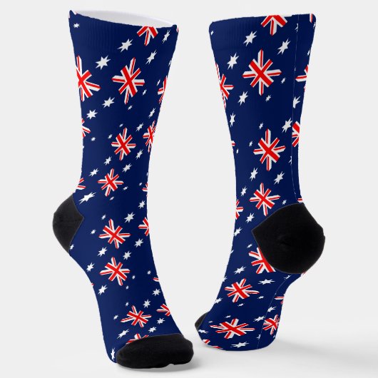 Australisches Flaggenmuster Socken (Gewinkelt)