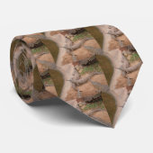 Australisches Frischwasserkrokodil Krawatte (Gerollt)