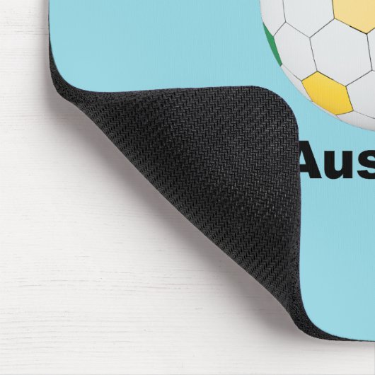 Australisches Fußballmäuse Pad Mousepad (Ecke)