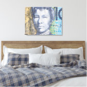 Australisches Geld Leinwanddruck (Insitu (Schlafzimmer))