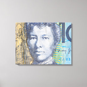 Australisches Geld Leinwanddruck