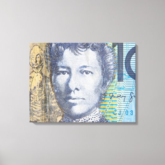 Australisches Geld Leinwanddruck (Vorderseite)