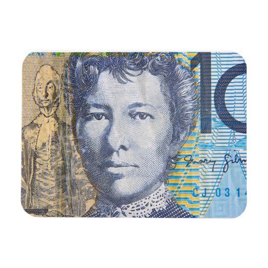 Australisches Geld Magnet (Horizontal)