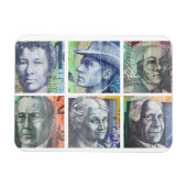 Australisches Geld Magnet (Horizontal)