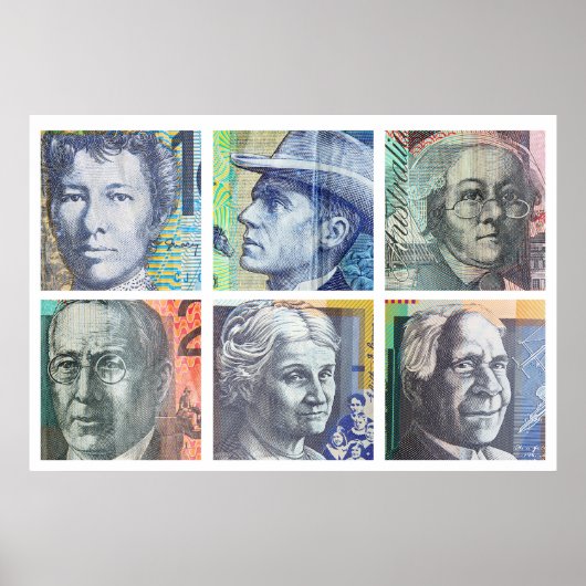 Australisches Geld Poster (Vorne)