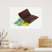 australisches Geld Poster (Küche)