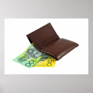 australisches Geld Poster