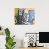 Australisches Geld Poster (Heimbüro)