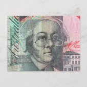 Australisches Geld Postkarte (Vorderseite)