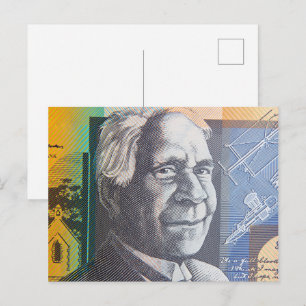 Australisches Geld Postkarte