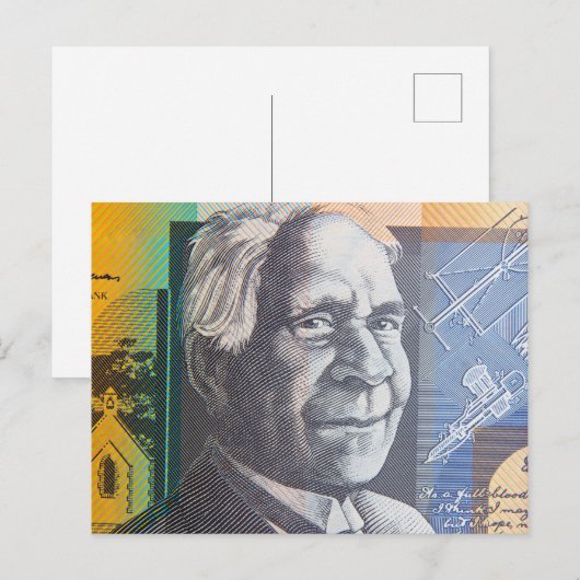 Australisches Geld Postkarte (Vorne/Hinten)
