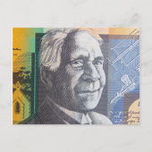 Australisches Geld Postkarte (Vorderseite)