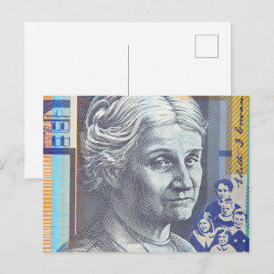 Australisches Geld Postkarte