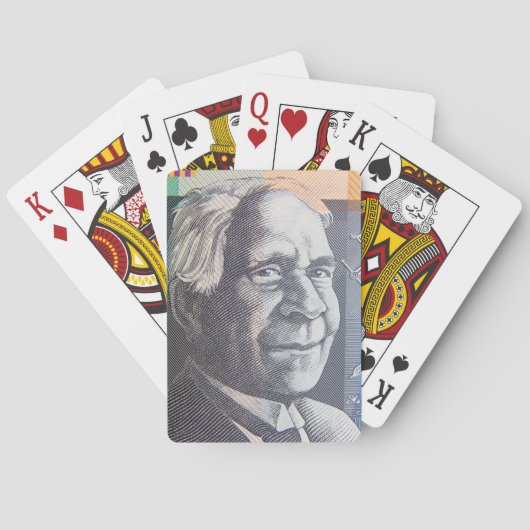 Australisches Geld Spielkarten (Rückseite)