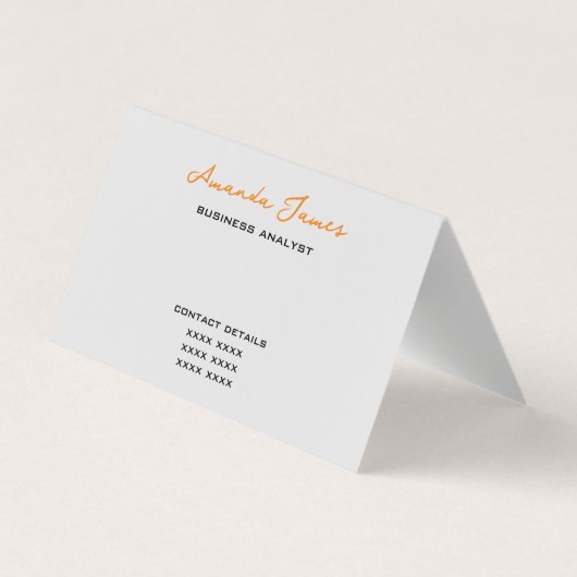 australisches Geldmuster Visitenkarten (Rückseite)