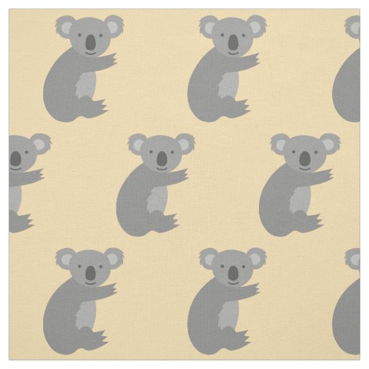 Australisches Gewebe des Koalabärn-Mustergewebes Stoff (Muster)