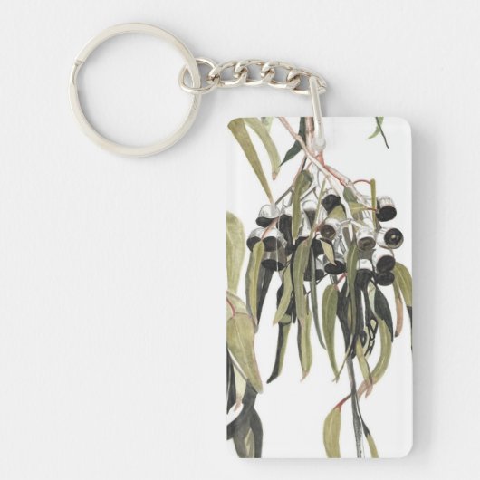 Australisches Gumnut Watercolor Schlüsselanhänger (Vorderseite)