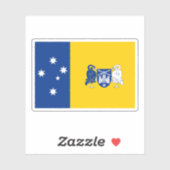 Australisches Hauptstadt Aufkleber (Blatt)