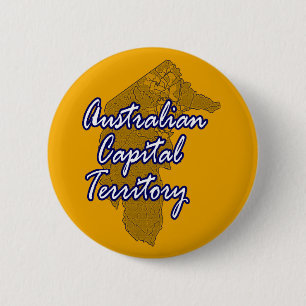 Australisches Hauptstadt Button