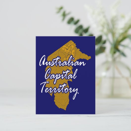 Australisches Hauptstadt Postkarte (Stehend Vorderseite)