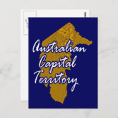Australisches Hauptstadt Postkarte (Vorne/Hinten)