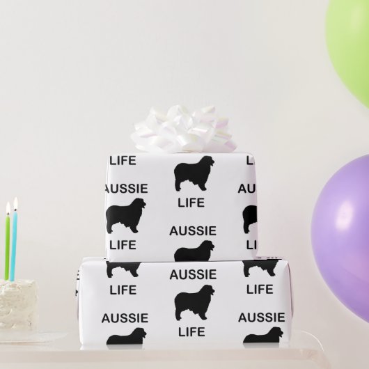 australisches Hirtenleben Geschenkpapier (Partygeschenke)