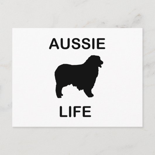 australisches Hirtenleben Postkarte (Vorderseite)