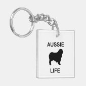 australisches Hirtenleben Schlüsselanhänger (Vorderseite links)