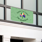 Australisches irisches Kleeblatt Personalisiert Banner (Äußeres Gebäude)