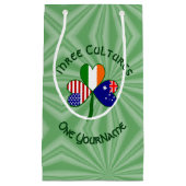 Australisches irisches Kleeblatt Personalisiert Kleine Geschenktüte (Vorderseite)