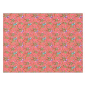 Australisches Kangaroo Weihnachtsrosa Tischdecke (Vorderseite (Horizontal))