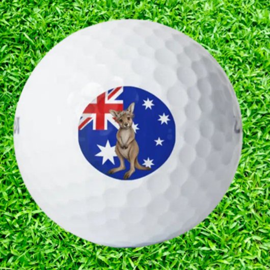 Australisches Känguru Golfball