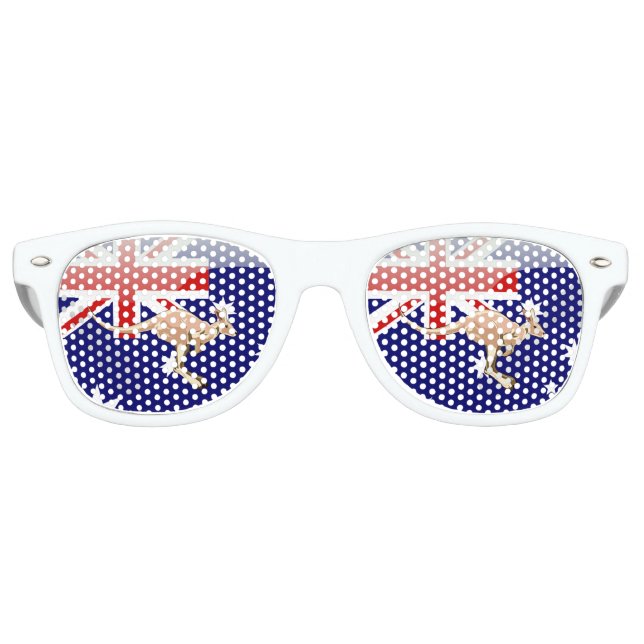 Australisches Känguru Partybrille (Vorderseite)