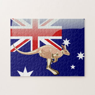 Australisches Känguru Puzzle