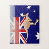 Australisches Känguru Puzzle (Vertikal)