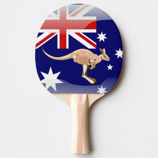 Australisches Känguru Tischtennis Schläger (Vorderseite)