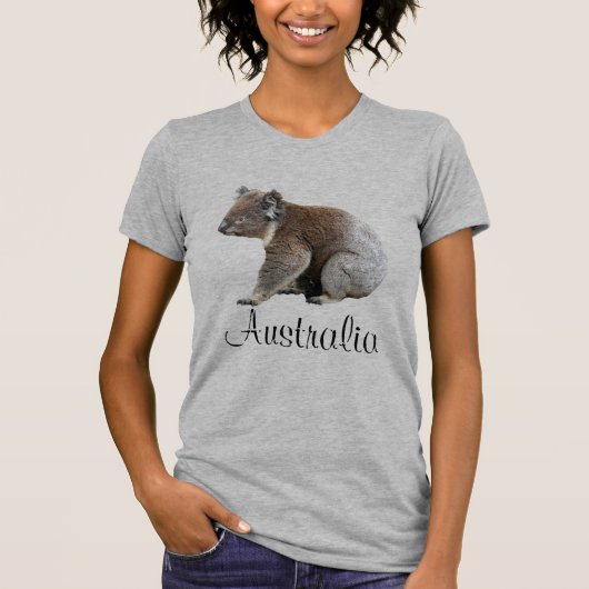 Australisches Koala-Bären-Foto T-Shirt (Vorderseite)