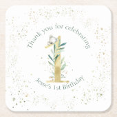 Australisches Koala-Party Rechteckiger Pappuntersetzer (Vorderseite)