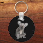 Australisches Koala Personalisiert Schlüsselanhänger (Vorderseite)