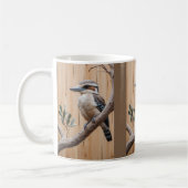 Australisches Kookaburra in einer Baumart Kaffeetasse (Links)