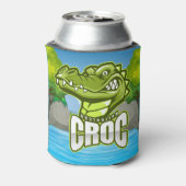 Australisches Krokodil, Aussie Spirit Dosenkühler (Kanne Rückseite)