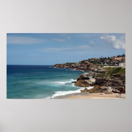 Australisches Küstenposter Poster (Vorne)