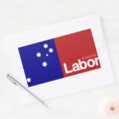Australisches Labor-Party 2013 Rechteckiger Aufkleber (Umschlag)