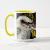 Australisches Lachen Das Kookaburra, Tasse (Links)