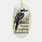 Australisches lachendes Kookaburra Keramik Ornament (Rechts)