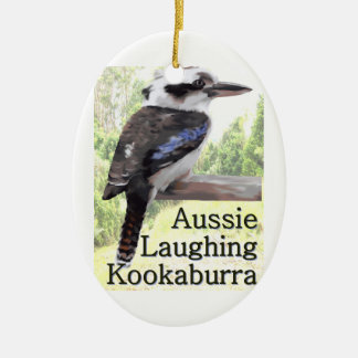 Australisches lachendes Kookaburra Keramik Ornament
