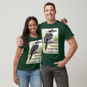 Australisches lachendes Kookaburra T-Shirt (Unisex)