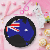 Australisches Land Pappteller (Party)