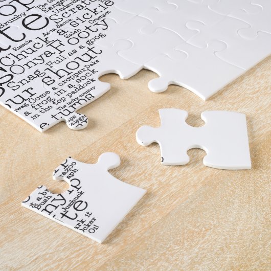 Australisches Lang-Herz Puzzle (Seite)