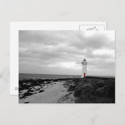 Australisches Leuchtturm Postkarte (Vorne/Hinten)